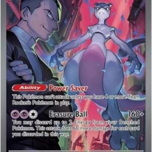 SV Destined Rivals 231/182 Ream Rocket's Mewtwo ex (Alternative Art, Full Art)