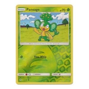 SM Burning Shadows 012/147 Pansage (Reverse Holo)