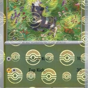 SV White Flare 031/086 Blitzle (POKE BALL Reverse Holo)