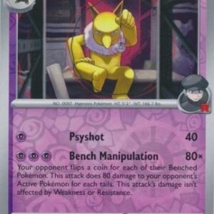 SV Destined Rivals 080/182 Team Rocket’s Hypno (Reverse Holo)