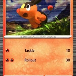 SV White Flare 011/086 Tepig (Tinsel Holo)