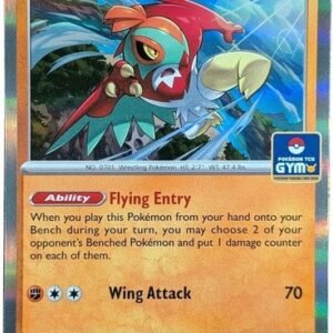 Scarlet & Violet (Base Set) 118/198 Hawlucha (TCG Gym Stamp Holo)