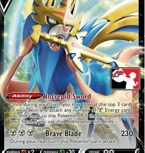 Sword & Shield (Base) 138/202 Zacian V (Prize Pack League Promo)