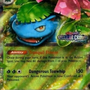 SV Stellar Crown 001/142 Venusaur ex (Stellar Crown Stamp)