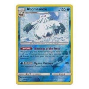 SM Ultra Prism 38/156 Abomasnow (Reverse Holo)