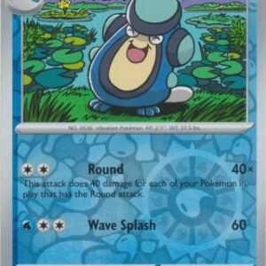SV Black Bolt 020/086 Palpitoad (Reverse Holo)
