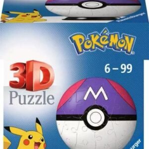 Pokemon Master Ball 3D Jigsaw Puzzle (54 piece)