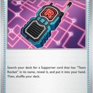 SV Destined Rivals 178/182 Team Rocket’s Transceiver