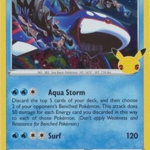 Celebrations 03/25 Kyogre (Holo)