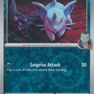 SV Destined Rivals 114/182 Team Rocket's Nidoran ♀ (Reverse Holo)