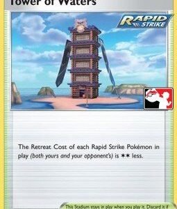 Battle Styles 138/163 Tower of Waters (Prize Pack League Promo Non-Holo)