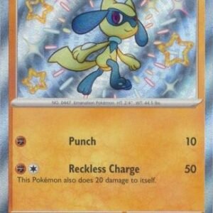 SV Paldean Fates 173/091 Riolu (Holo Shiny)