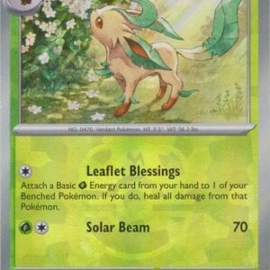 SV Prismatic Evolutions 005/131 Leafeon (MASTER BALL Pattern Holo)
