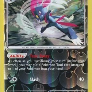 XY Steam Siege 61/114 Weavile (Reverse Holo)