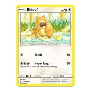 SM Unified Minds 171/236 Bidoof