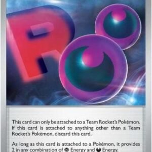 SV Destined Rivals 182/182 Team Rocket's Energy (Prize Pack League Promo Non-Holo)