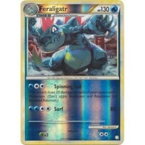 HeartGold & SoulSilver 20/123 Feraligatr (Reverse Holo)