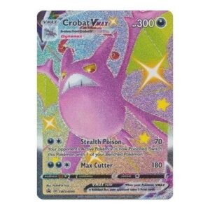 Sword & Shield Promo SWSH099 Crobat VMAX (Shiny Full Art VMAX)