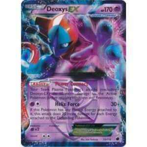 Plasma Freeze 53/116 Deoxys EX (Half Art)