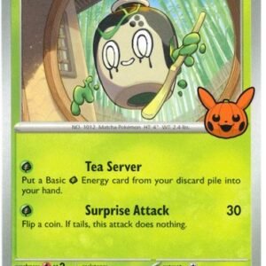 SV Twilight Masquerade 021/167 Poltchageist (Pikachu Pumpkin Stamp)