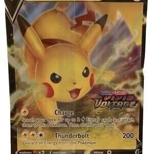 JUMBO Vivid Voltage 043/185 Pikachu V