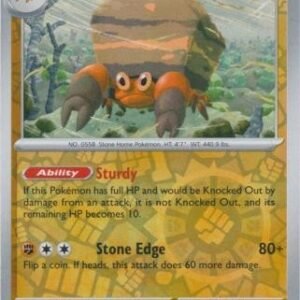 SV Black Bolt 052/086 Crustle (Reverse Holo)