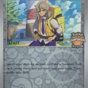 Scarlet & Violet (Base Set) 166/198 Arven (Regional League Promo STAFF)