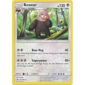 Sun and Moon (Base Set) 112/149 Bewear
