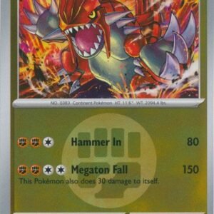ME Ascended Heroes 108/217 Groudon (Reverse Holo ENERGY SYMBOL)