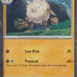 SV Paldea Evolved 107/193 Primeape (Cosmo Holo)