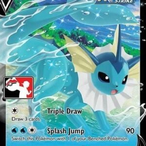 Sword & Shield Promo SWSH150 Vaporeon V (Prize Pack League Promo)