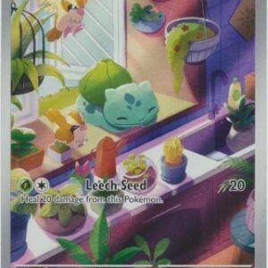 SV Stellar Crown 143/142 Bulbasaur (Illustration Rare)