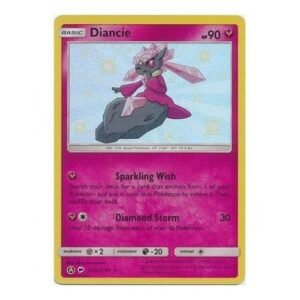 SM Burning Shadows SV36/SV94 Diancie (Hidden Fates Shiny Vault Holo)