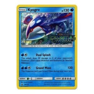Sun & Moon Promo SM129 Kyogre (Staff)