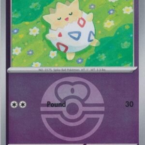 ME Ascended Heroes 080/217 Togepi (Reverse Holo BALL SYMBOL)