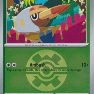ME Ascended Heroes 017/217 Grubbin (Reverse Holo BALL SYMBOL)