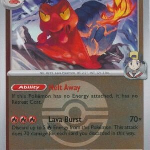 ME Ascended Heroes 024/217 Ethan's Magcargo (Reverse Holo BALL SYMBOL)