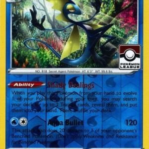 Sword & Shield (Base) 058/202 Inteleon (Pokemon League Promo)