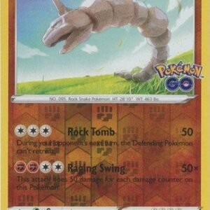 Pokemon GO 036/078 Onix (Reverse Holo)