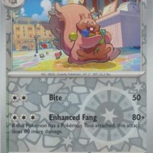 Scarlet & Violet (Base Set) 152/198 Greedent (Reverse Holo)
