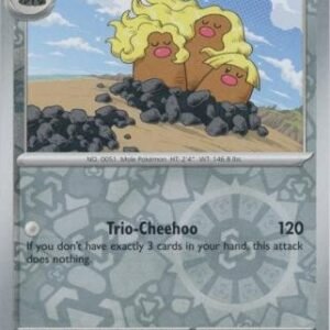 SV Surging Sparks 123/191 Alolan Dugtrio (Reverse Holo)