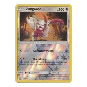 SM Cosmic Eclipse 173/236 Zangoose (Reverse Holo)