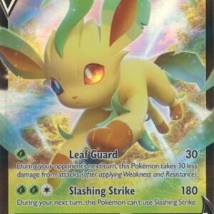 Crown Zenith 013/159 Leafeon V (Half Art)