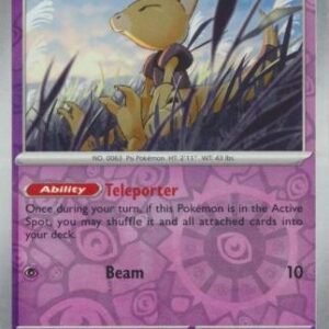 SV Twilight Masquerade 080/167 Abra (Reverse Holo)
