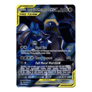 SM Unbroken Bonds 203/214 Lucario & Melmetal GX (Full Art Tag Team)