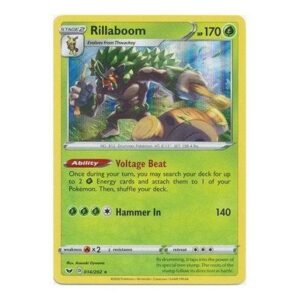 Sword & Shield (Base) 014/202 Rillaboom (Holo)