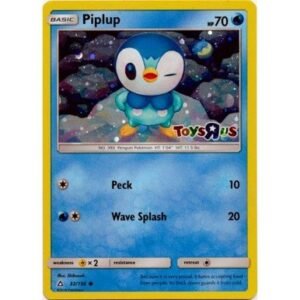SM Ultra Prism 32/156 Piplup (Toys R Us Stamp Cosmo Holo)