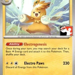 Scarlet & Violet (Base Set) 076/198 Pawmot (Prize Pack League Promo Non-Holo)
