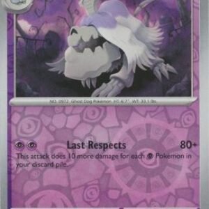 SV Paldean Fates 043/091 Houndstone (Reverse Holo)
