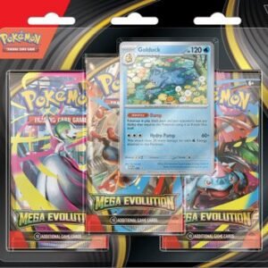 Mega Evolution 3 Pack Blister Golduck